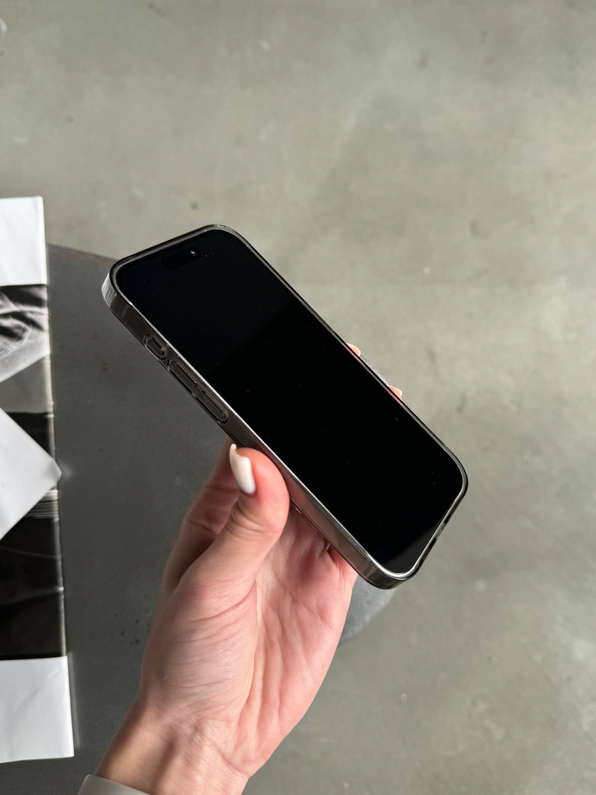 Чехол прозрачный Crystal case с Magsafe на iPhone 13 Pro Black