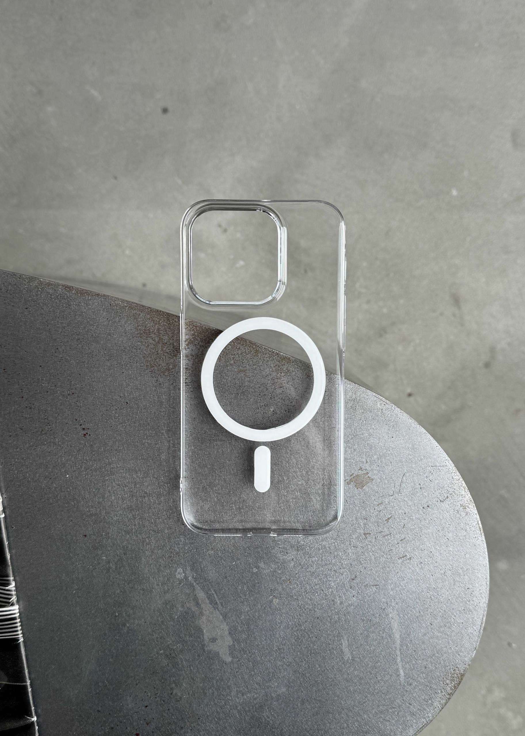 Чехол прозрачный Crystal case с Magsafe на iPhone 12 / 12 Pro