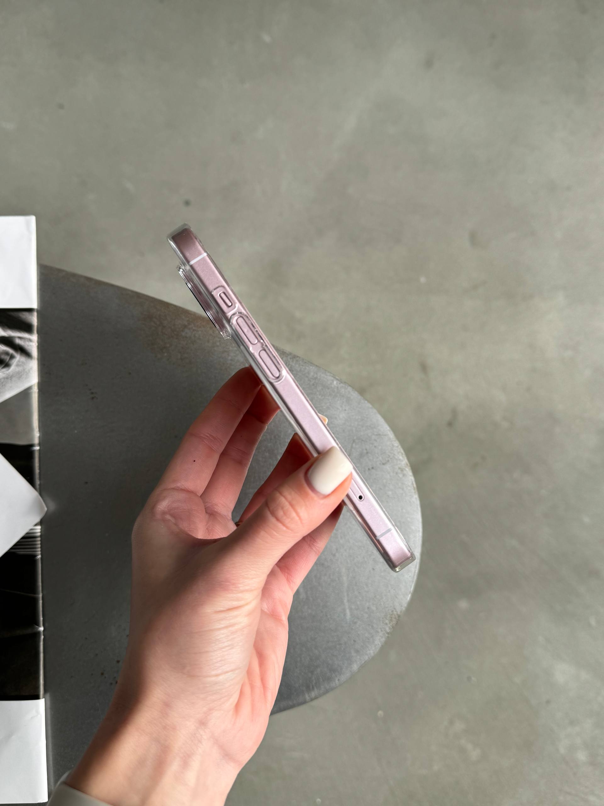 Чохол прозорий Crystal case з Magsafe на iPhone 13