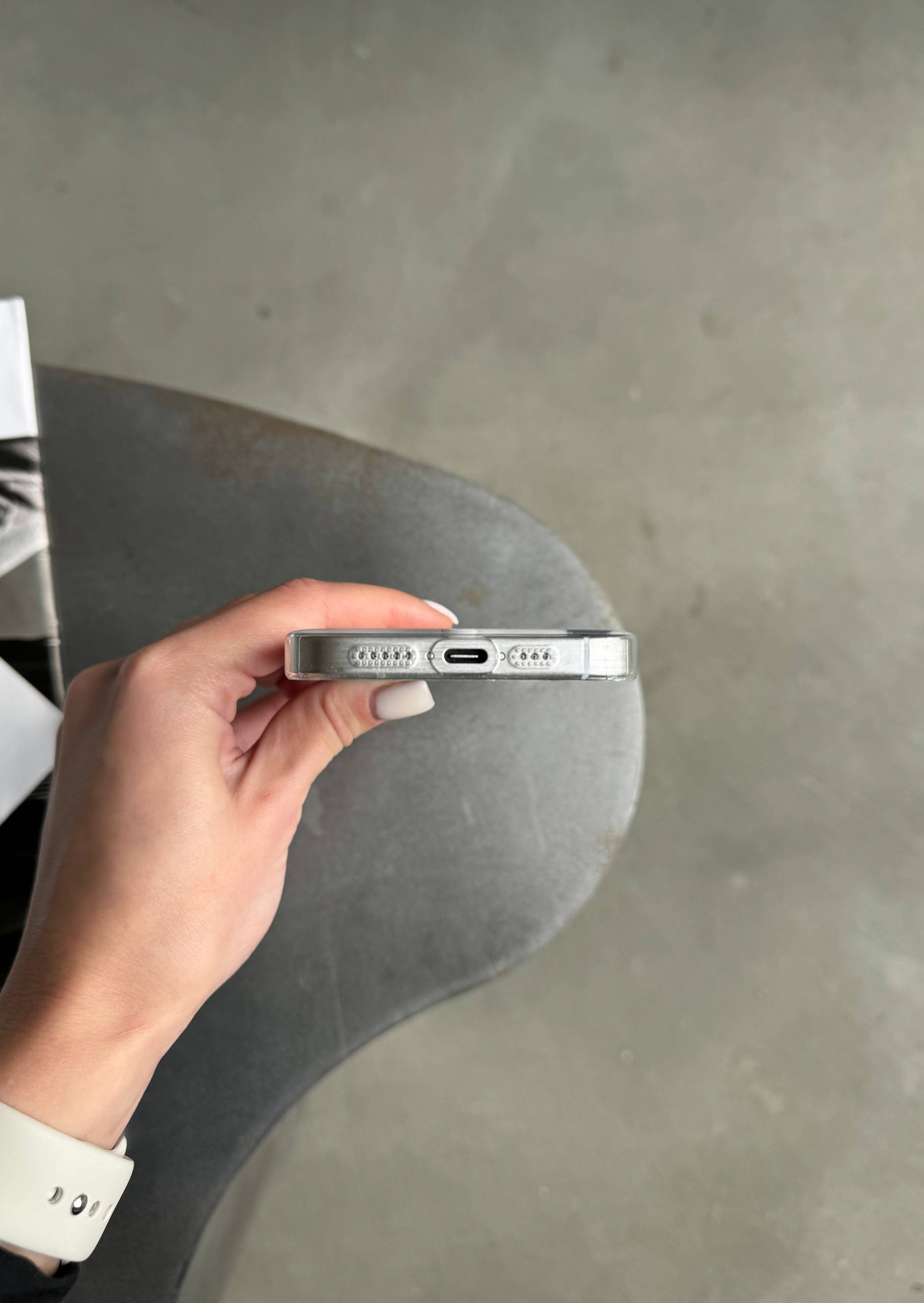 Чехол прозрачный Crystal case с Magsafe на iPhone 12 / 12 Pro