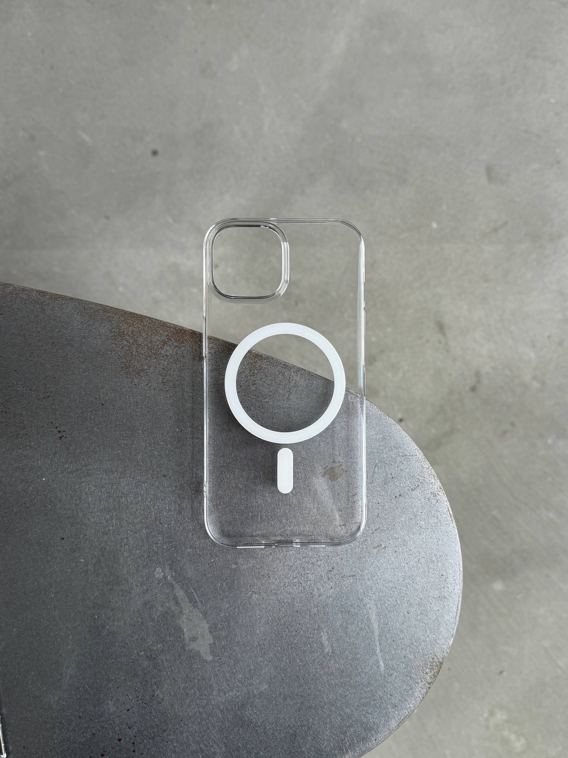 Чохол прозорий Crystal case з Magsafe на iPhone 13