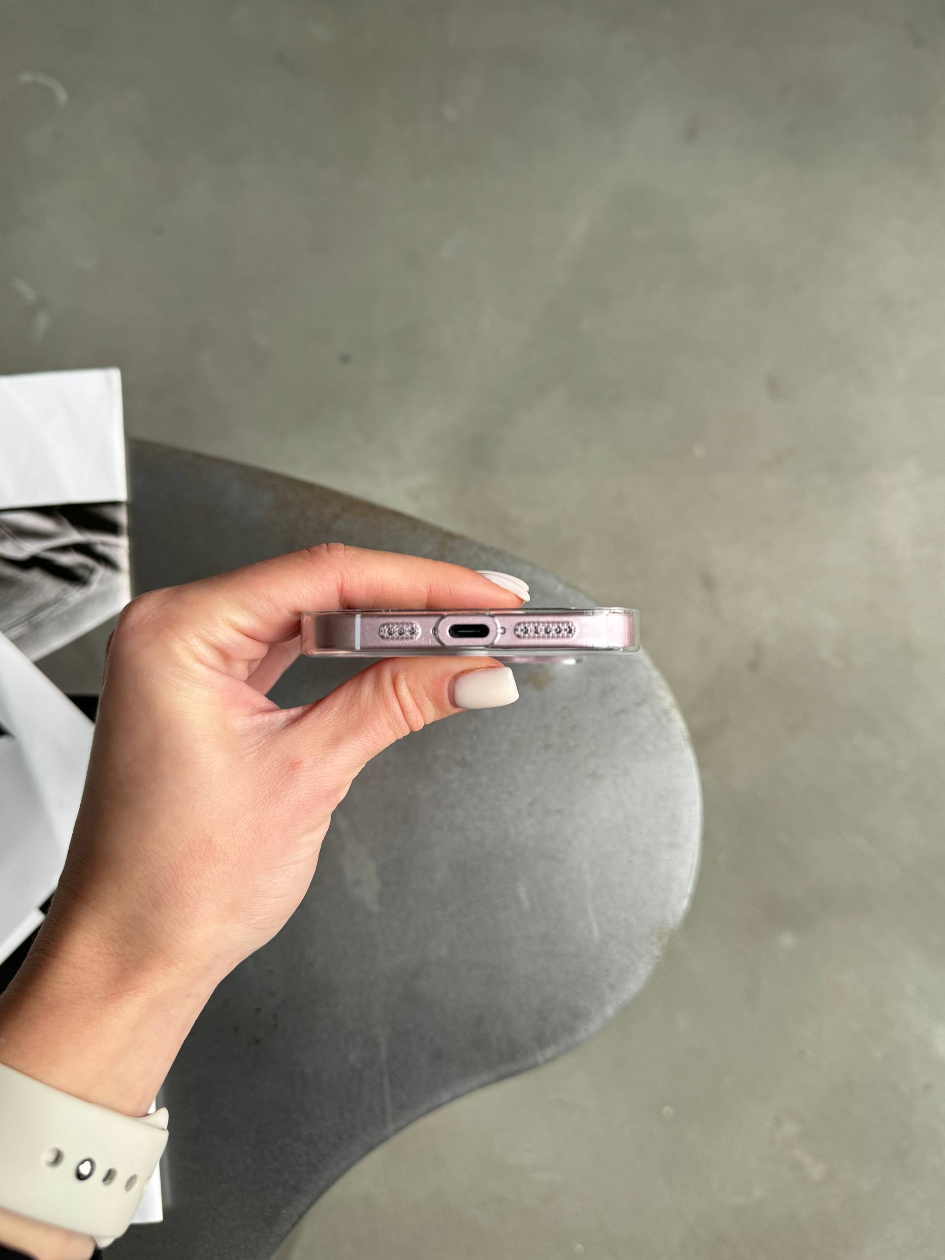 Чохол прозорий Crystal case з Magsafe на iPhone 13