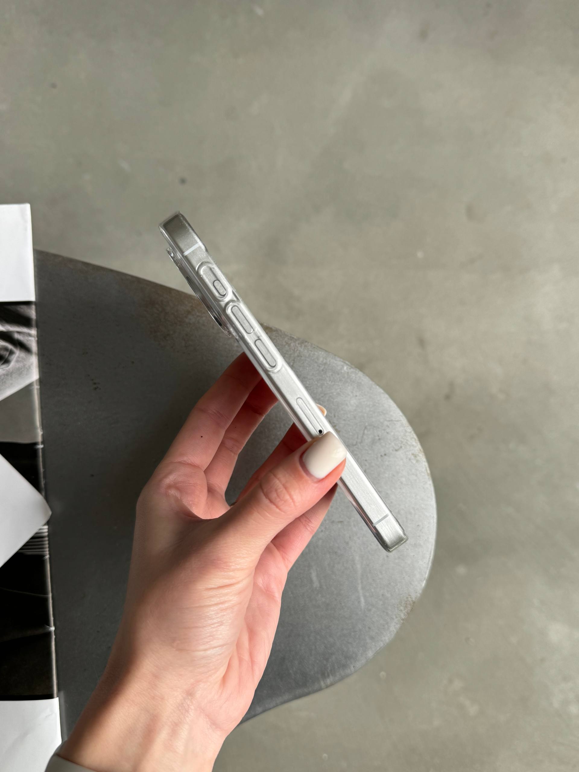 Чохол прозорий Crystal case з Magsafe на iPhone 16 Pro