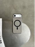 Чохол прозорий Crystal case з Magsafe на iPhone 17 Air Black