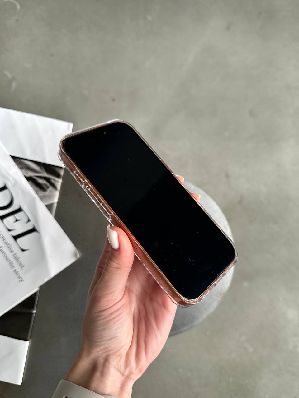 Чохол прозорий Crystal case з Magsafe на iPhone 17 Pro