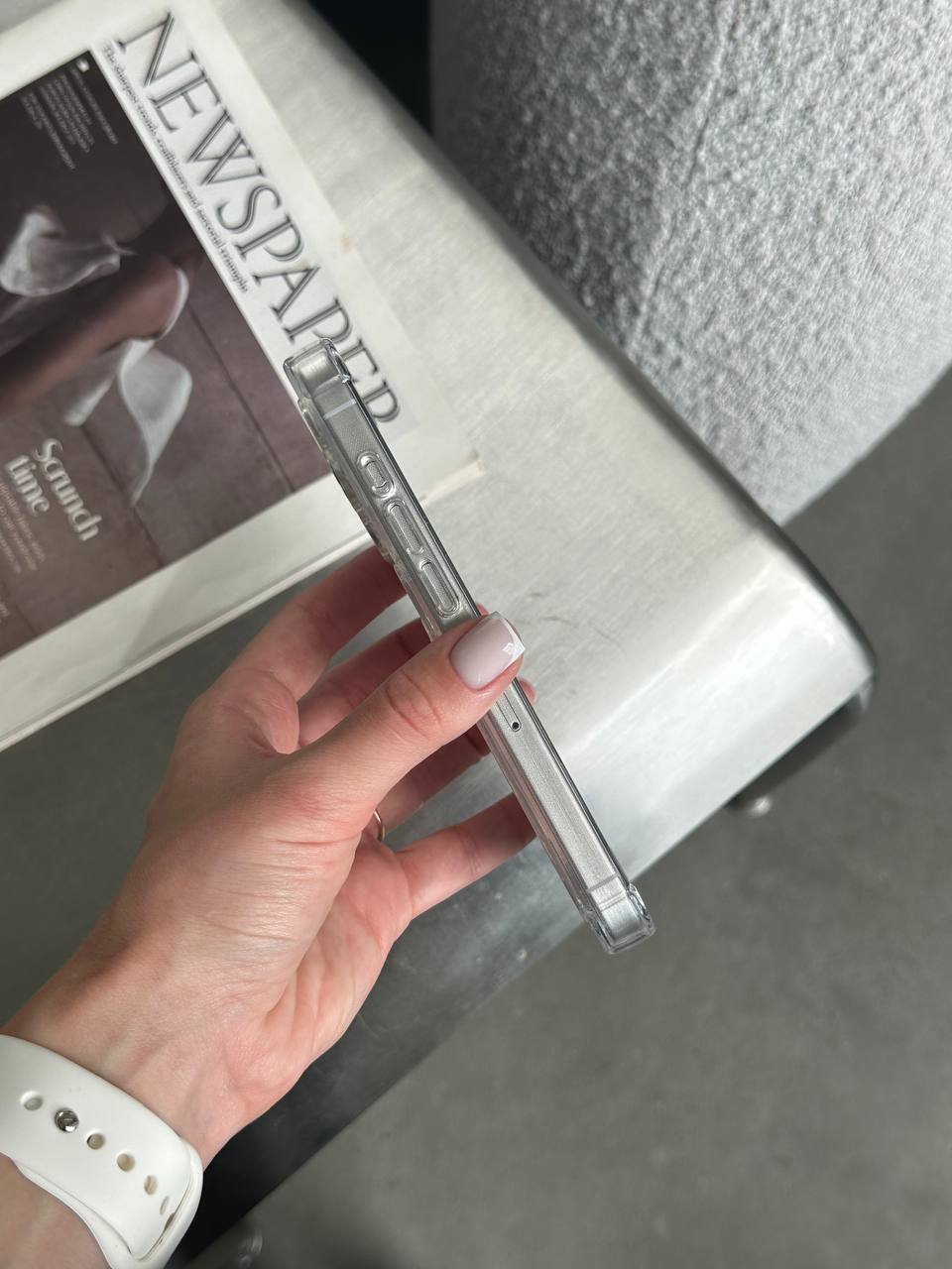 Чохол прозорий Pocket Case з кишенькою на iPhone 15 Pro Max