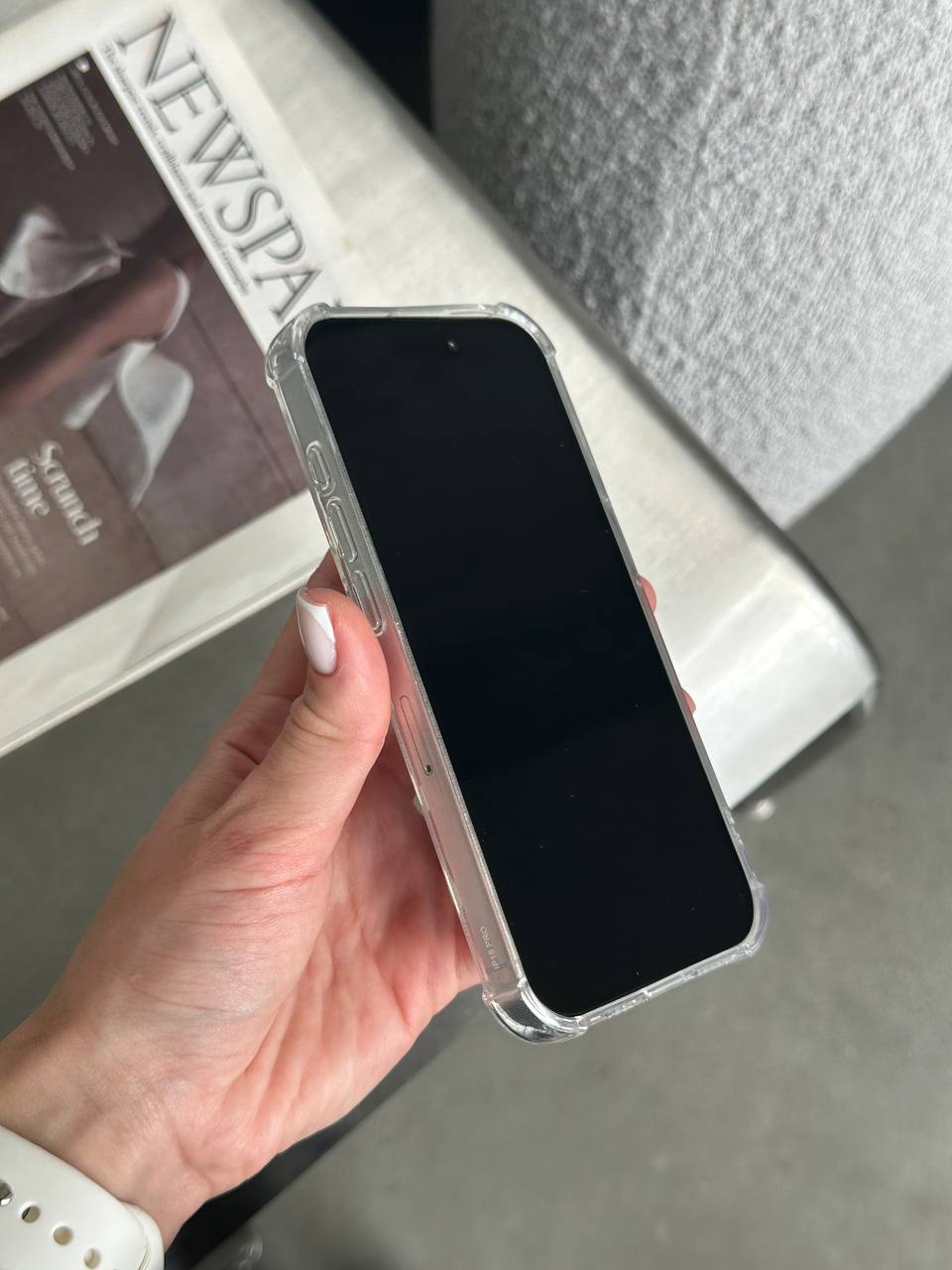 Чохол прозорий Pocket Case з кишенькою на iPhone 15 Pro Max