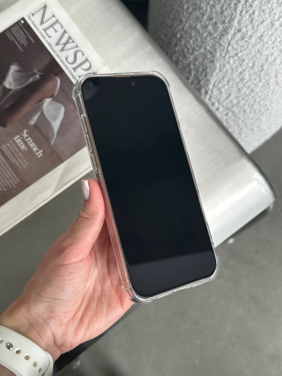 Чохол прозорий Pocket Case з кишенькою на iPhone 16 Pro Max