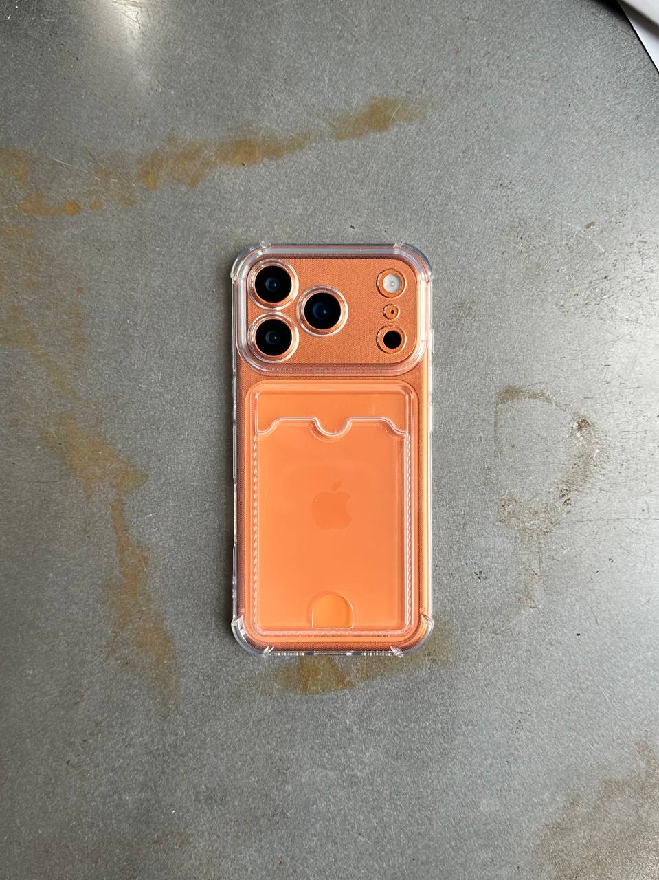 Чохол прозорий Pocket Case з кишенькою на iPhone 17 Pro