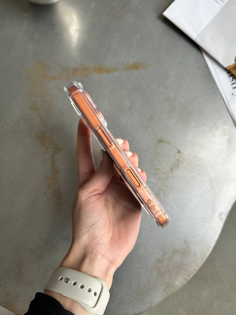 Чохол прозорий Pocket Case з кишенькою на iPhone 17 Pro Max