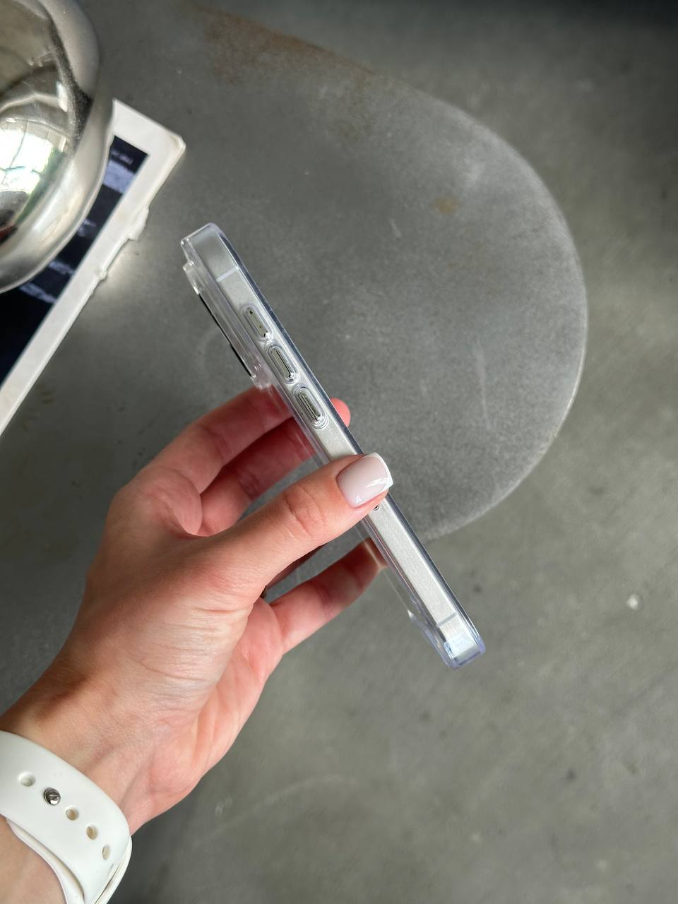 Чохол прозорий Space на iPhone 15 Pro