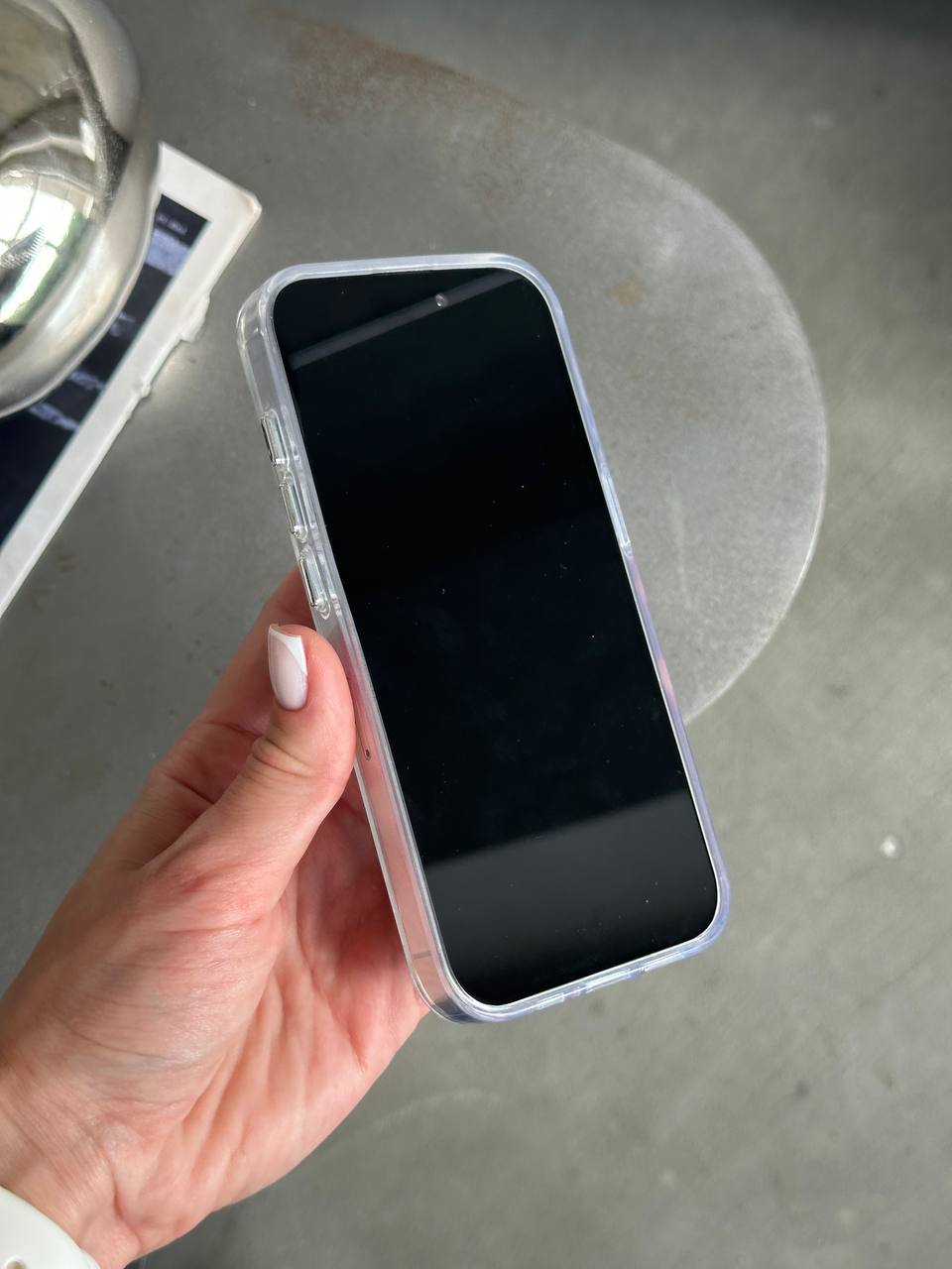 Чохол прозорий Space на iPhone 15 Pro