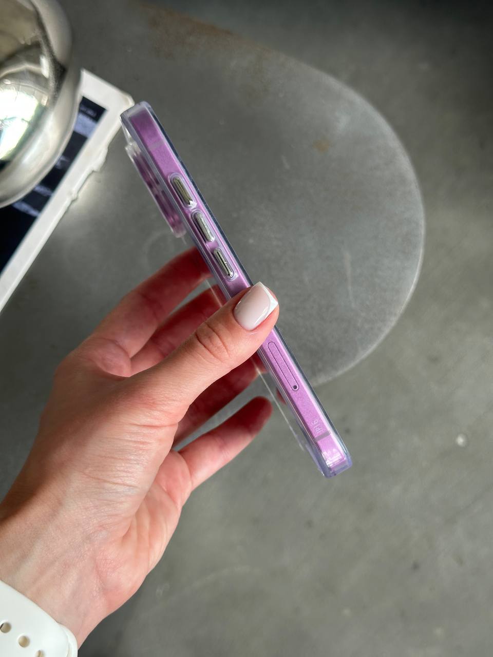 Чохол прозорий Space на iPhone 17