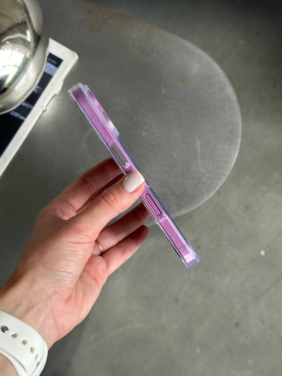 Чохол прозорий Space на iPhone 17