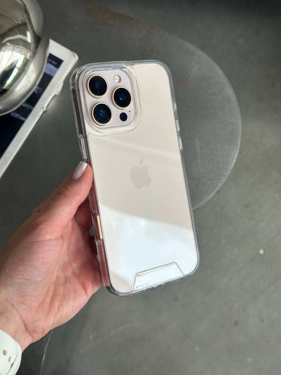 Чехол прозрачный Space на iPhone 16 Pro Max