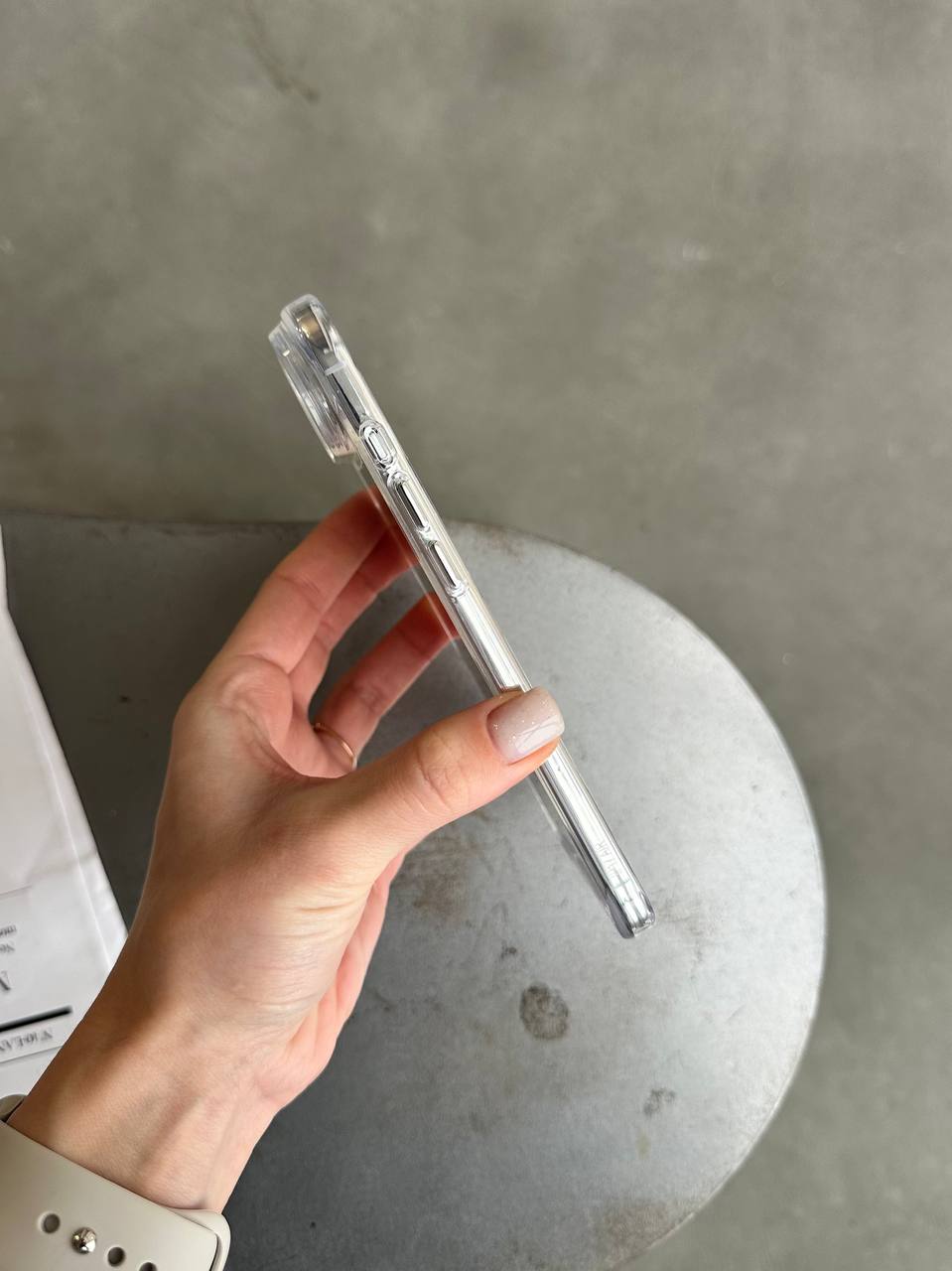 Чехол прозрачный Space на iPhone 17 Air