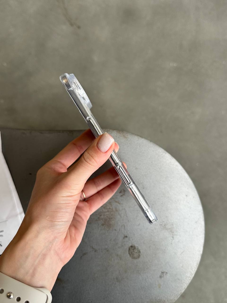 Чехол прозрачный Space на iPhone 17 Air