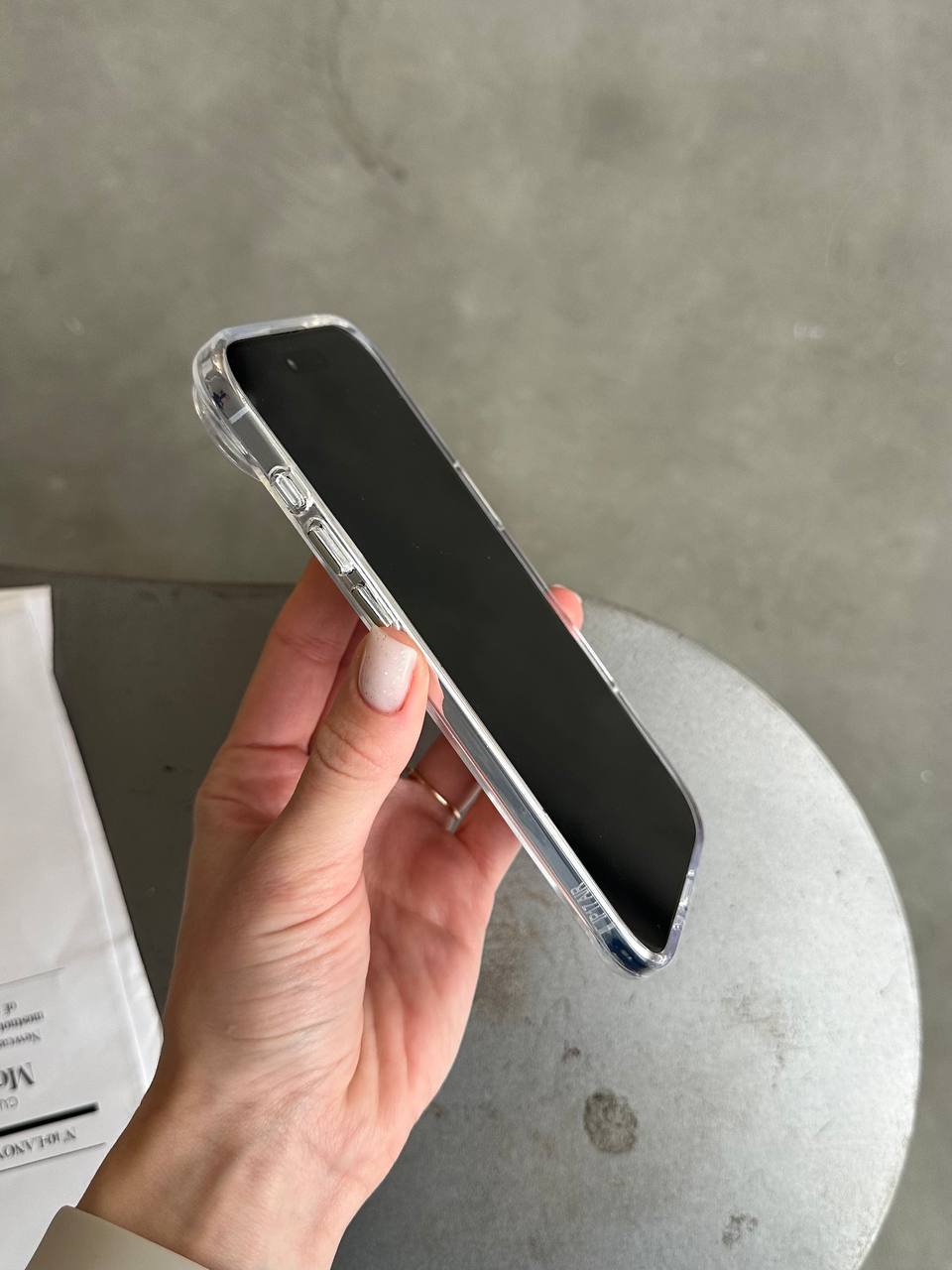 Чехол прозрачный Space на iPhone 17 Air