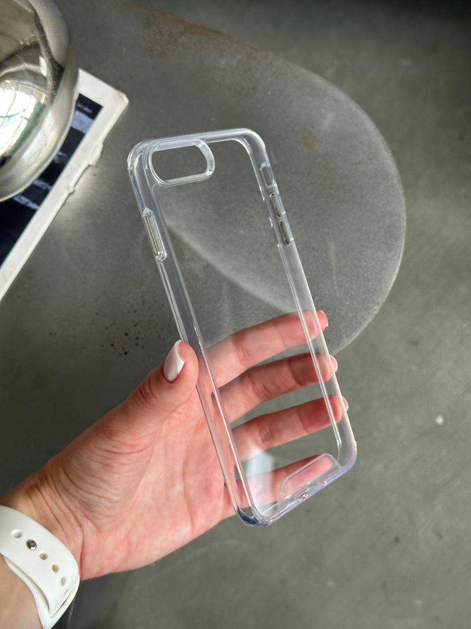 Чехол прозрачный Space на iPhone 7+ / 8+