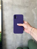 Чохол Silicone case із закритою камерою на iPhone 12 Amethyst #54