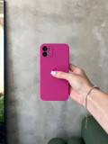 Чохол Silicone case із закритою камерою на iPhone 12 Mini Dragon Fruit #32
