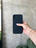 Чохол Silicone case із закритою камерою на iPhone 12 Mini Midnight #55