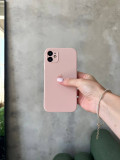 Чохол Silicone case із закритою камерою на iPhone 12 Mini Pink Sand #15