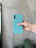 Чохол Silicone case із закритою камерою на iPhone 12 Mini Sea Blue #17