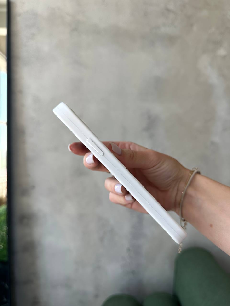 Чохол Silicone case із закритою камерою на iPhone 11 White #08