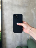 Чохол Silicone case із закритою камерою на iPhone 15 Black #14