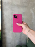 Чохол Silicone case із закритою камерою на iPhone 15 Dragon Fruit #32
