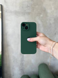 Чохол Silicone case із закритою камерою на iPhone 15 Pacific Green #31