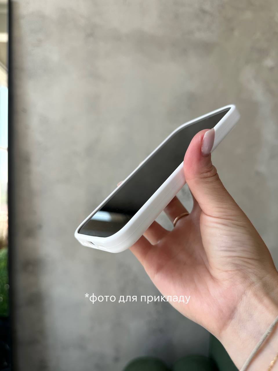 Чохол Silicone case із закритою камерою на iPhone 15 Pro Grapefruit #37