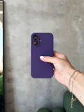 Чохол Silicone case із закритою камерою на iPhone 16+ Amethyst #54