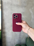Чохол Silicone case із закритою камерою на iPhone 11 Pro Marsala #35
