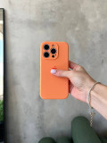Чохол Silicone case із закритою камерою на iPhone 11 Pro Papaya #34