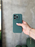 Чохол Silicone case із закритою камерою на iPhone 11 Pro Pine Green #46
