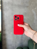 Чохол Silicone case із закритою камерою на iPhone 11 Pro Red #11