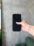 Чохол Silicone case із закритою камерою на iPhone 16 Black #14