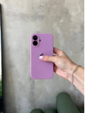 Чохол Silicone case із закритою камерою на iPhone 16+ Mauve #60