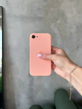 Чохол Silicone case із закритою камерою на iPhone SE 2020/2022 Grapefruit #37