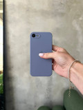 Чохол Silicone case із закритою камерою на iPhone SE 2020/2022 Lavander Grey #28