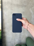 Чехол Silicone case с закрытой камерой на iPhone 7+/8+ Midnight Blue #07