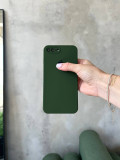 Чехол Silicone case с закрытой камерой на iPhone 7+/8+ Pacific Green #31