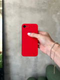 Чохол Silicone case із закритою камерою на iPhone SE 2020/2022 Red #11
