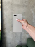 Чехол Silicone case с закрытой камерой на iPhone 7+/8+ Stone #09