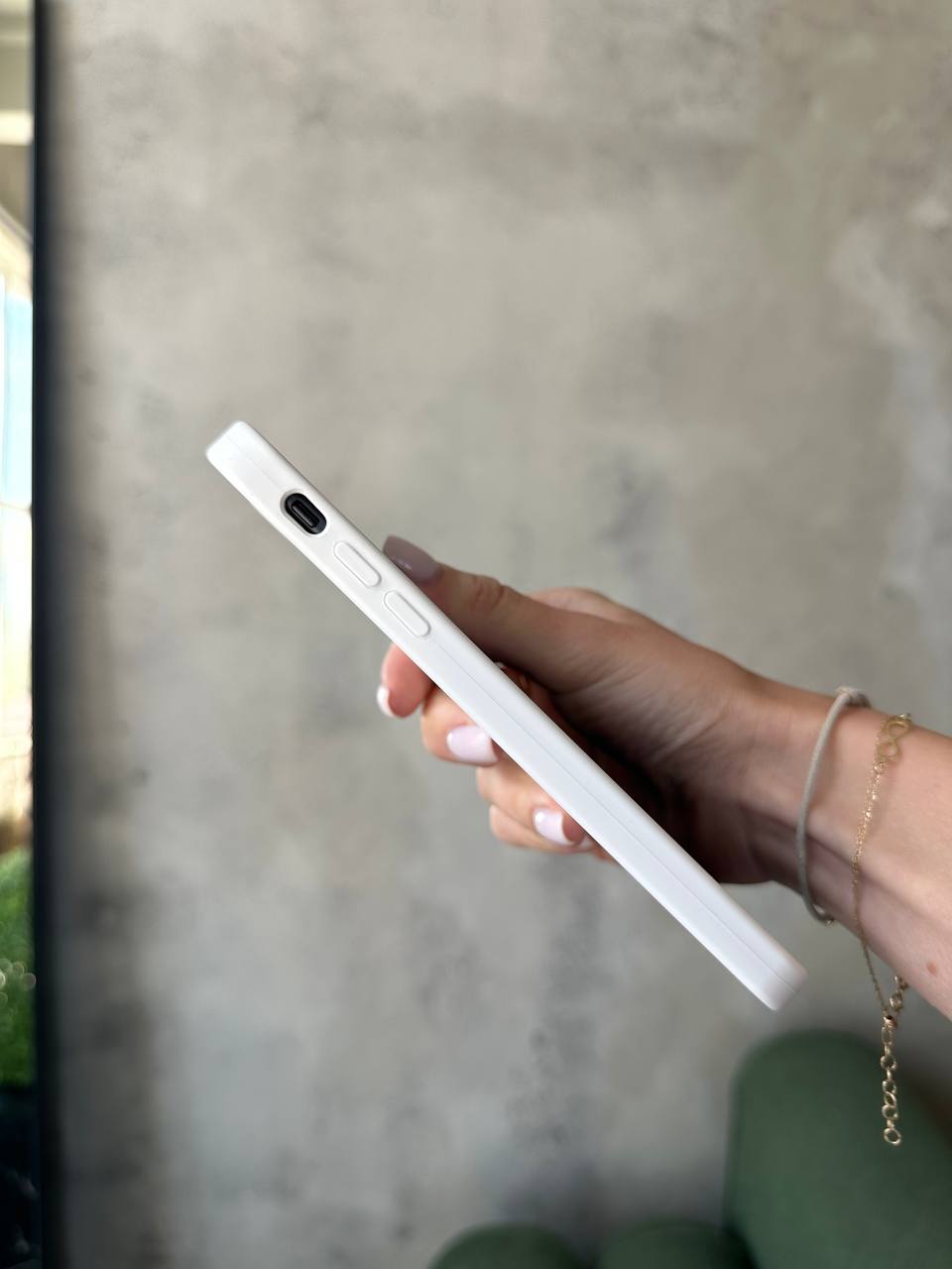 Чохол Silicone case із закритою камерою на iPhone 7+ / 8+ White #08