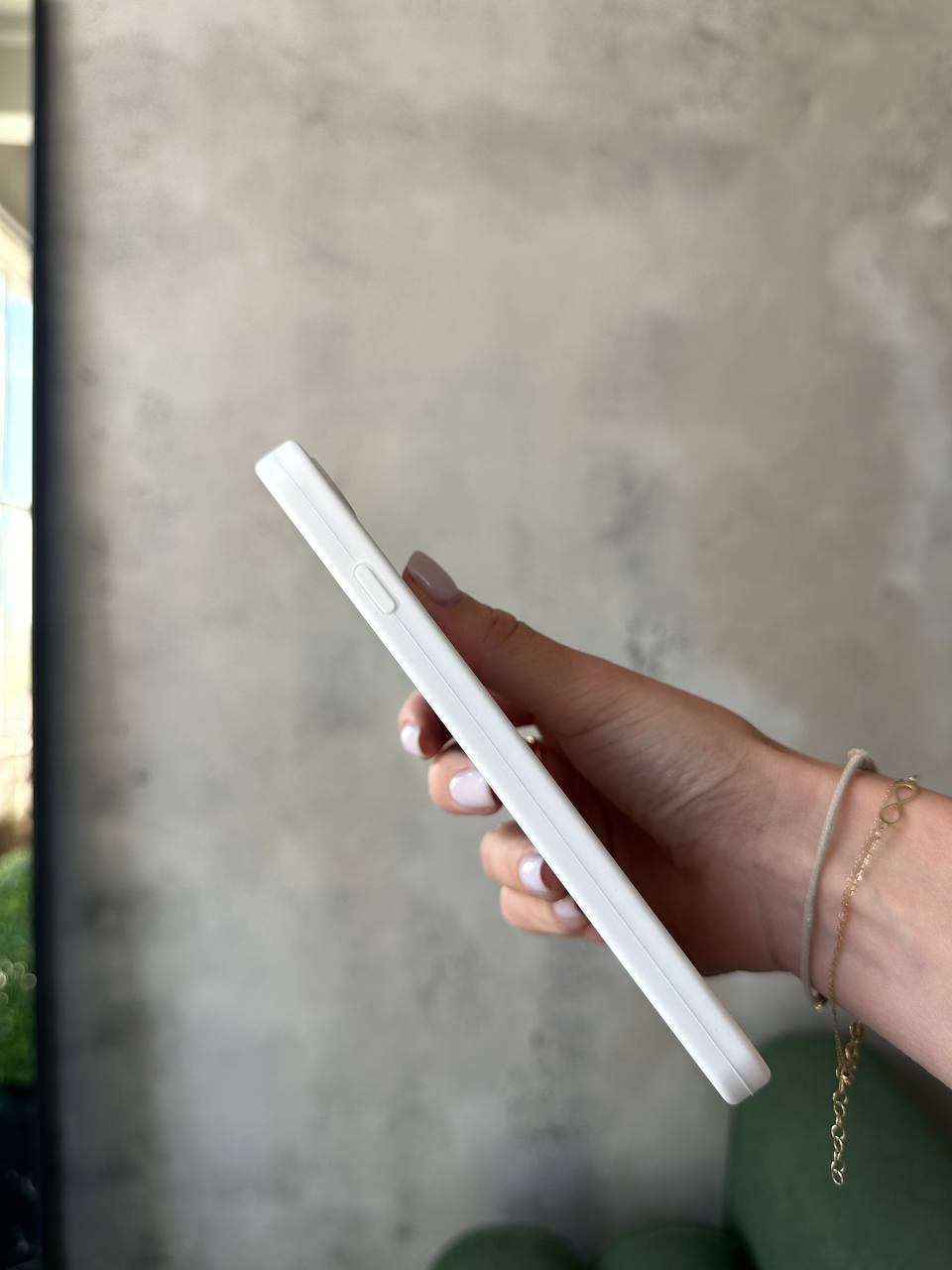 Чохол Silicone case із закритою камерою на iPhone 7+ / 8+ White #08