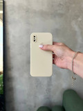 Чохол Silicone case із закритою камерою на iPhone XS Max Beige #10