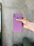 Чохол Silicone case із закритою камерою на iPhone XS Max Mauve #60